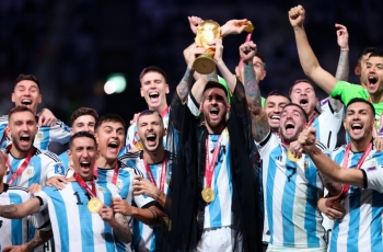 ARGENTINA CAMPEÓN MUNDIAL DE LA MANO DE MESSI