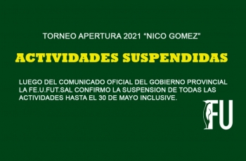 EL GOBIERNO PROVINCIAL DISPUSO NUEVAS MEDIDAS SANITARIAS QUE COMIENZAN A REGIR DESDE LAS 00 HORAS DEL SÁBADO 22